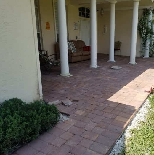 Patio Walkway Pavers Installation West Palm Beach